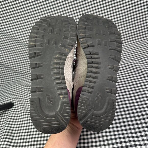 New Balance 574 Sneakers Gorpcore Purple Blue Grey Women's Size 8.5 - Picture 5 of 6